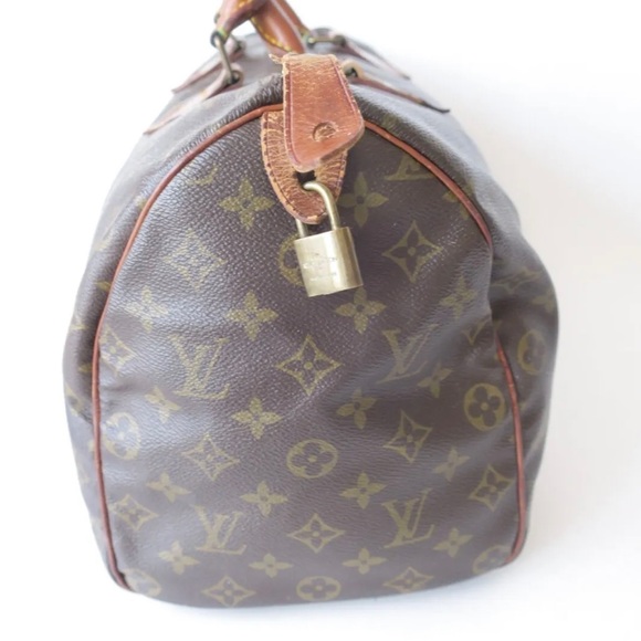 Authentic Louis Vuitton Speedy 35 Monogram Handbag - Picture 4 of 16